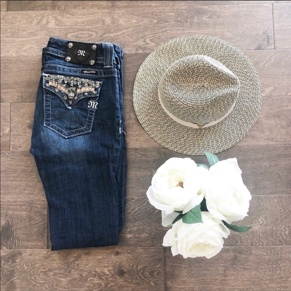 Miss me Bling bootcut jeans 27